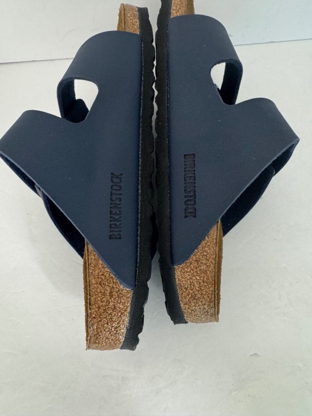 Birkenstock Arizona Dark Blue Sandal Birko Flor Size EU 36 US 5 Narrow NIB - Picture 6 of 7